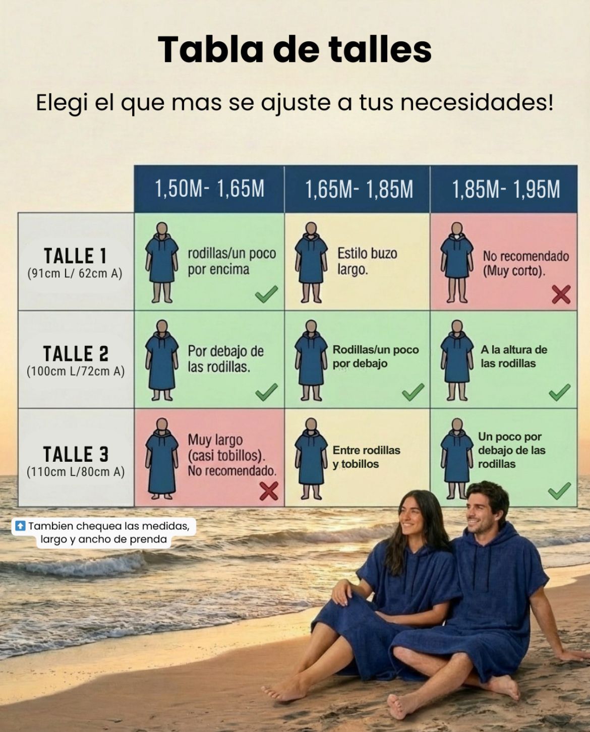 Gu&iacute;a de talle